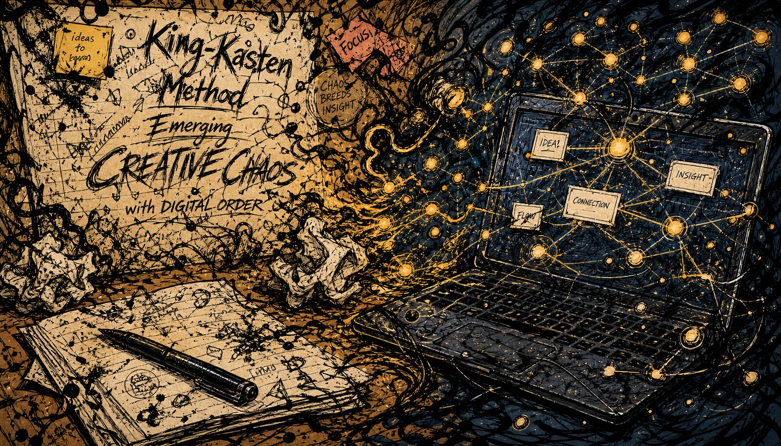 The King-Kasten Method: Merging Creative Chaos with Digital Order