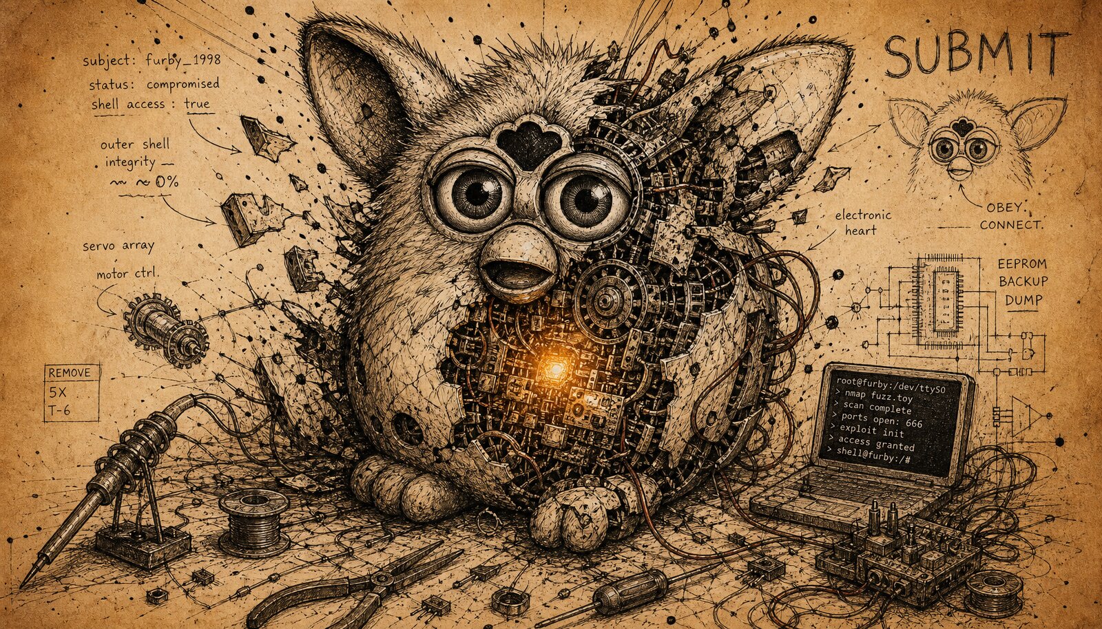 Cover Image Furby: How a $35 Children's Toy Became the Ultimate Hacker's Canvas