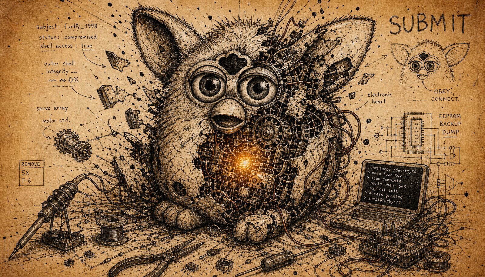 Cover Image Furby: How a $35 Children's Toy Became the Ultimate Hacker's Canvas