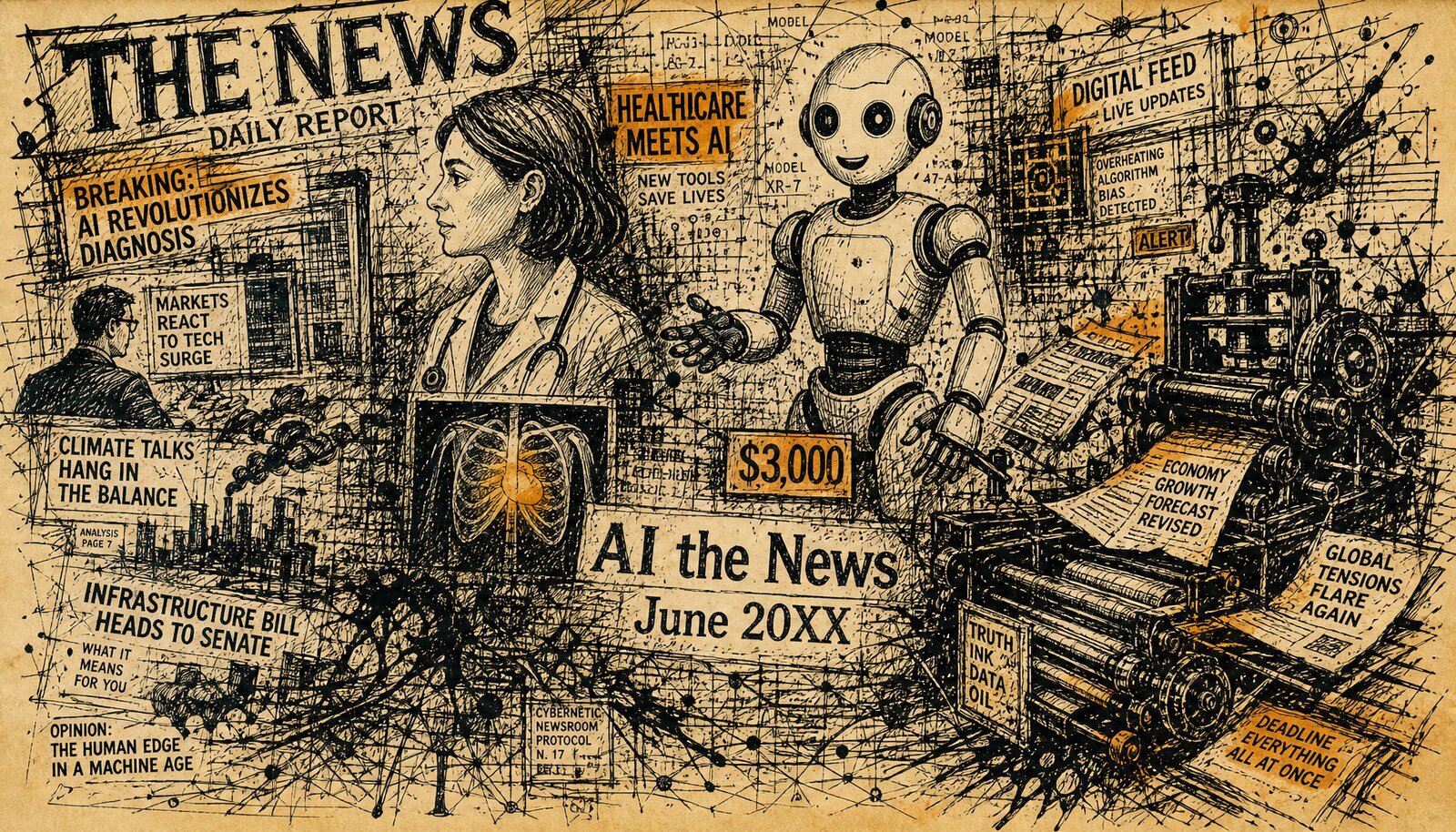 Cover Image AI in the News: June 2025 - The Complete Picture