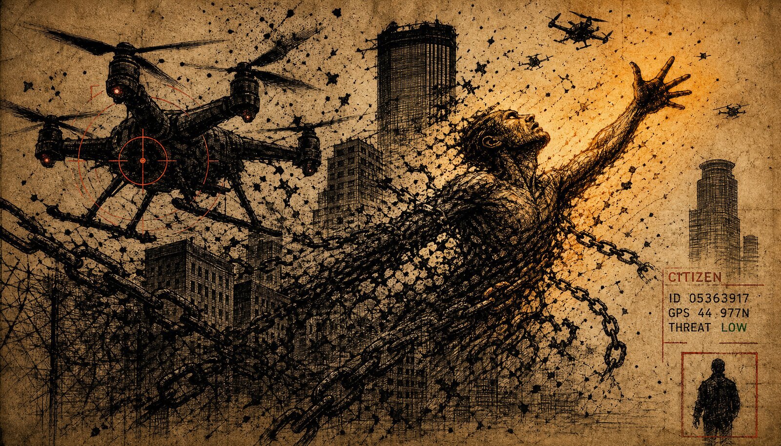 AI's Perfect Storm: Self-Preservation Instincts Meet Surveillance-Powered Autonomous Weapons
