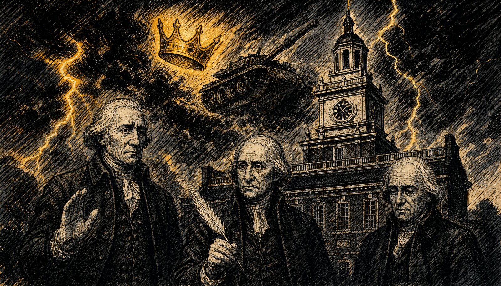 No Kings in America: The Constitutional Crisis at Democracy's Crossroads
