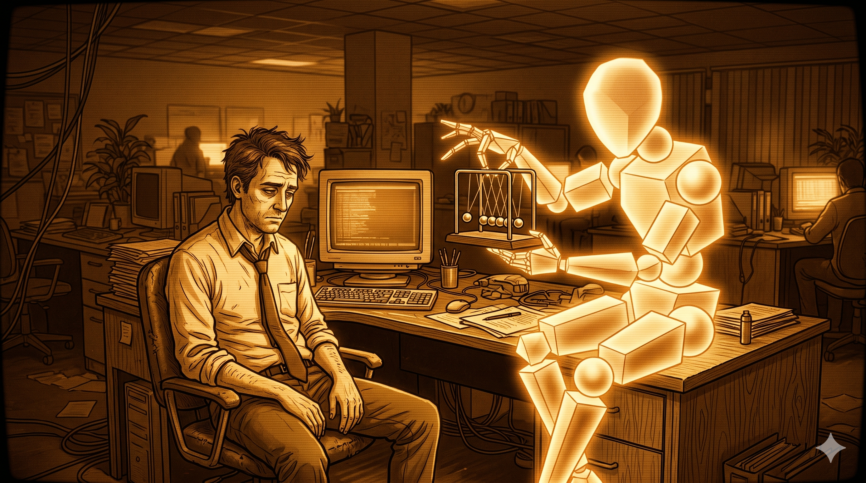 AI at Work Isn't Stealing Jobs. It's Stealing Something Worse.