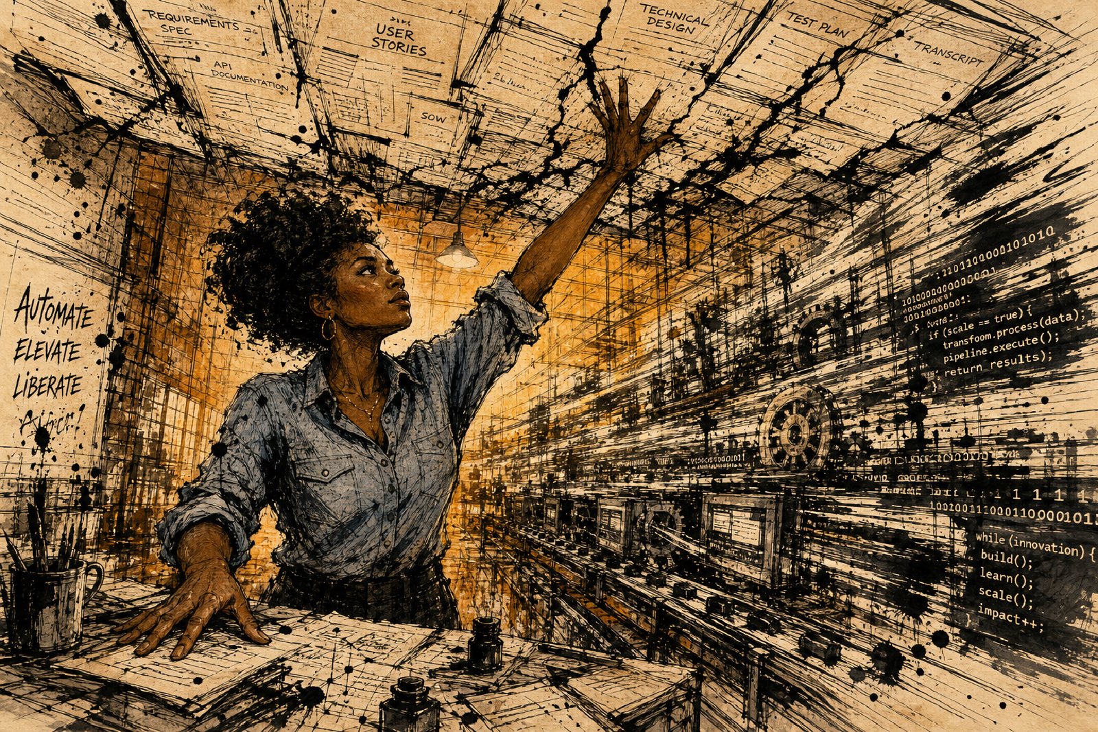 Cover Image The Spec Ceiling: Why AI Coding Speed Moves the Bottleneck to Product Discovery