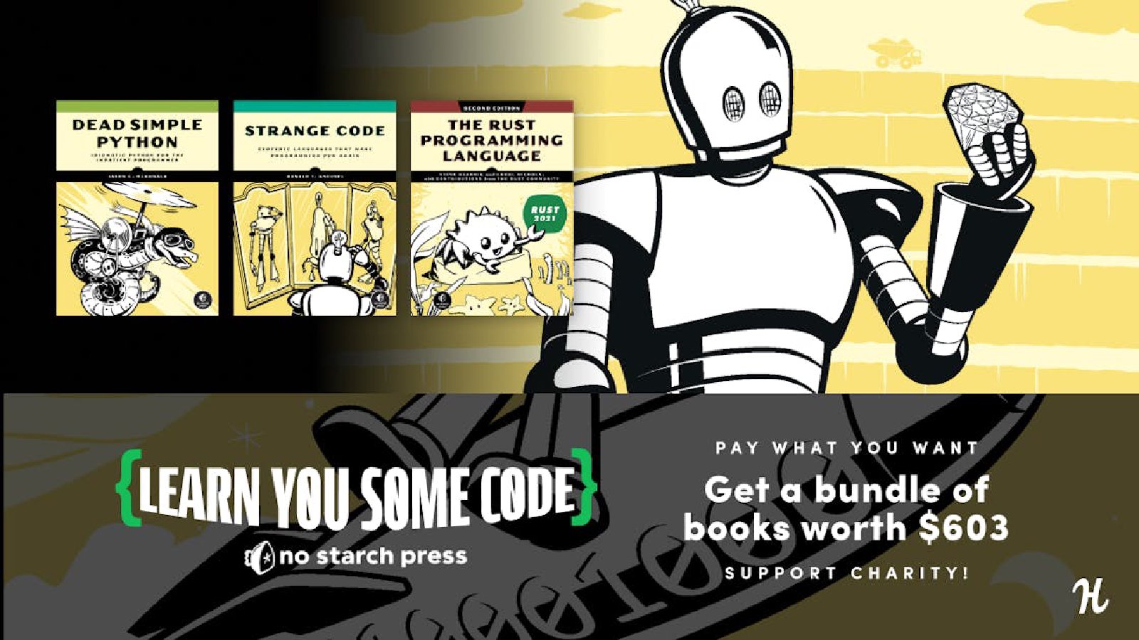 Cover Image Humble Tech Book Bundle: Learn You Some Code by No Starch Encore